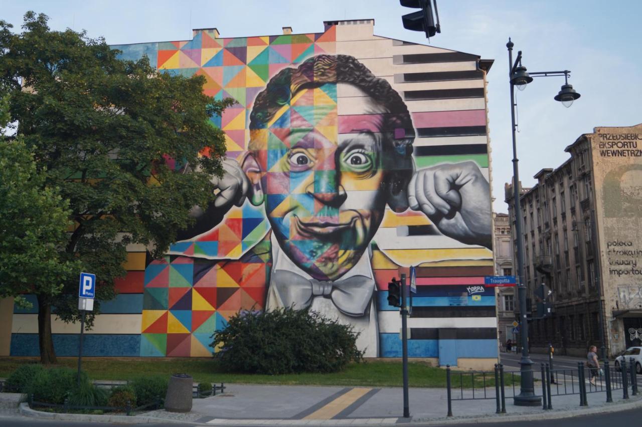 N23 Dwupoziomowy Apartament Lodz Centrum Wi-Fi Klimatyzacja Exterior foto